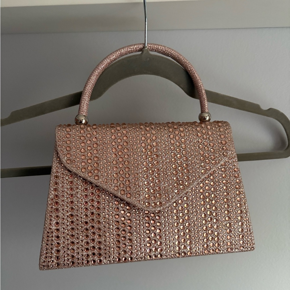 Elegant Rose Gold Handbag